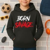 Born Savage Savage Kids Hoodie thumb 2