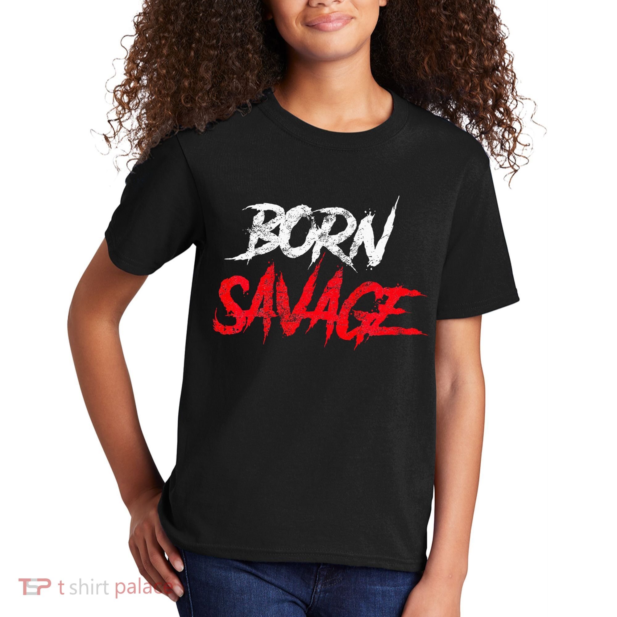 Born Savage Savage Kids T-Shirt