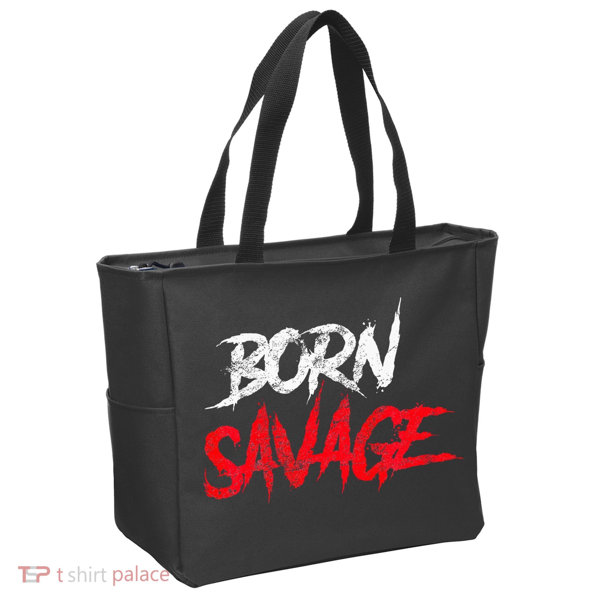 Born Savage Savage Tote Bag
