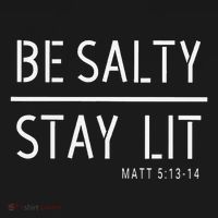 Be Salty Stay Lit Matthew 51314 Christian Gift Ornament thumb 1