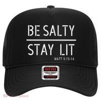 Be Salty Stay Lit Matthew 51314 Christian Gift Hat thumb 0