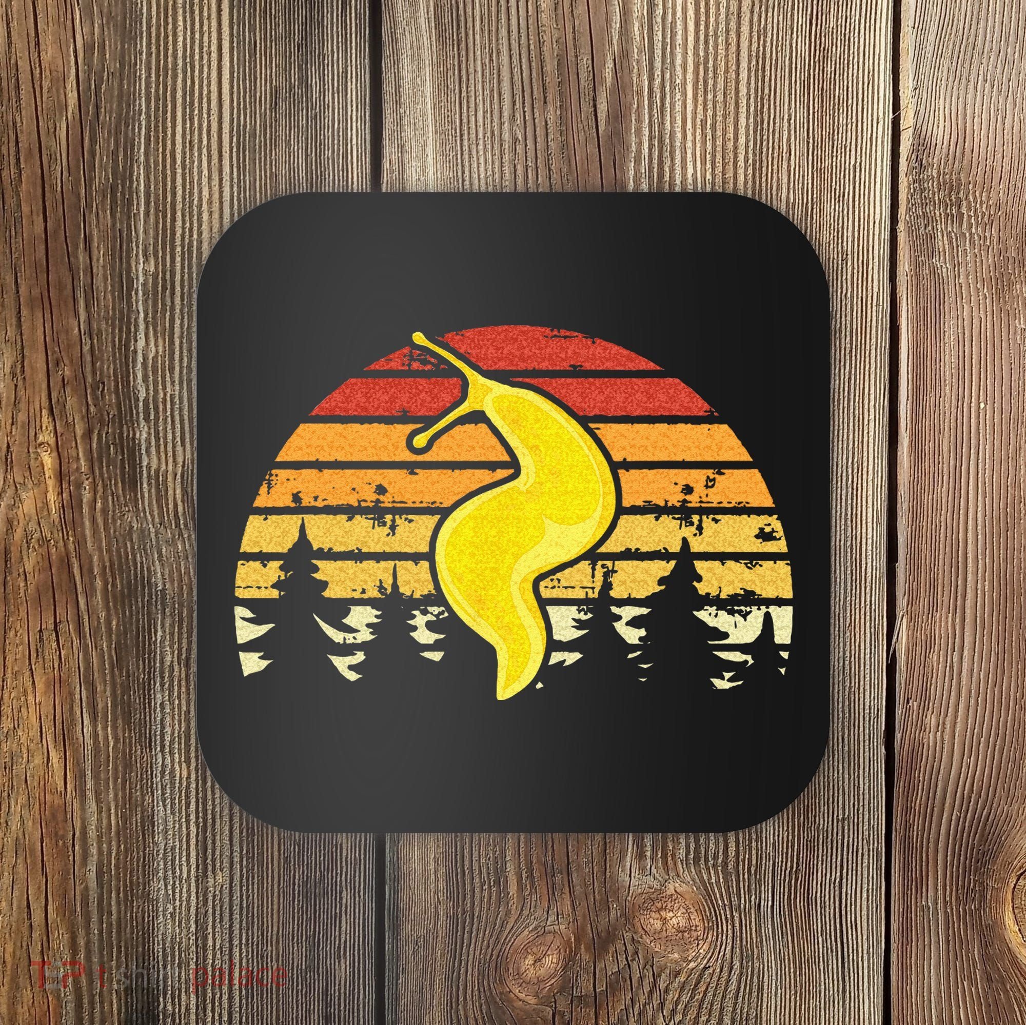 Banana Slug – Spotted Banana Slug Species Climbing Slug Coaster