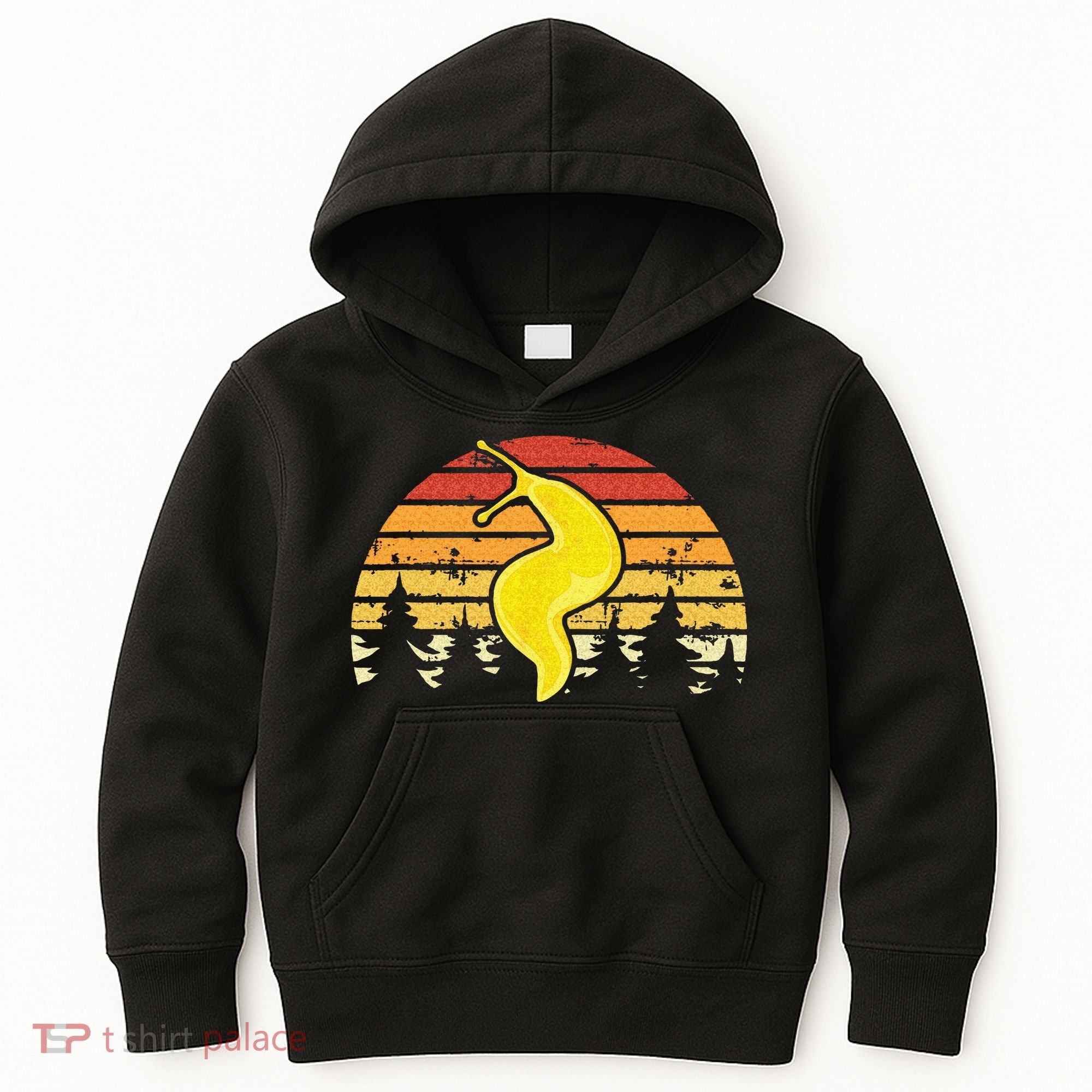 Banana Slug – Spotted Banana Slug Species Climbing Slug Kids Hoodie