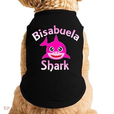 Bisabuela Shark Spanish Great Grandma Retro Doggie Tank