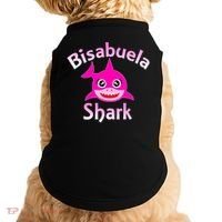 Bisabuela Shark Spanish Great Grandma Retro Doggie Tank thumb 0