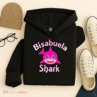 Bisabuela Shark Spanish Great Grandma Retro Hoodie thumb 4