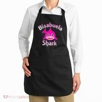 Bisabuela Shark Spanish Great Grandma Retro Apron thumb 2