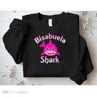 Bisabuela Shark Spanish Great Grandma Retro Sweatshirt thumb 2