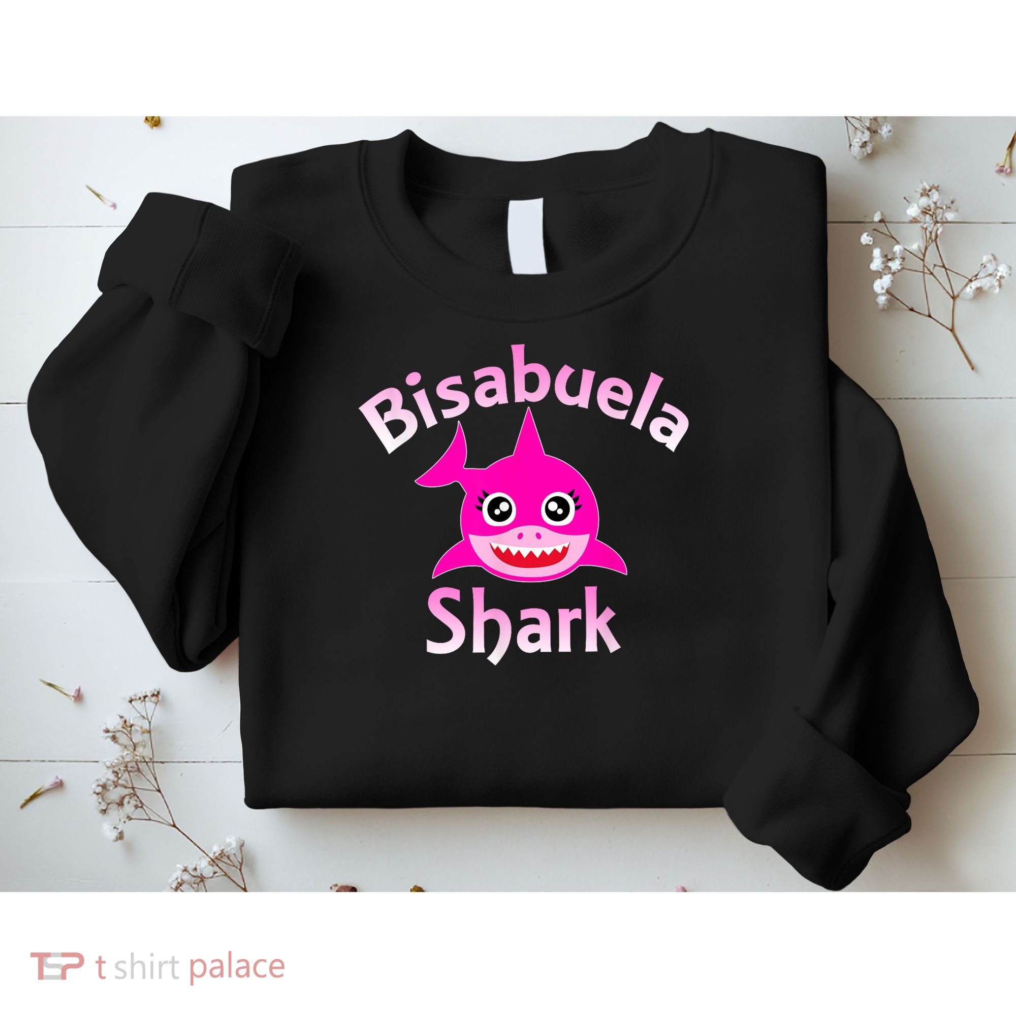 Bisabuela Shark Spanish Great Grandma Retro Sweatshirt