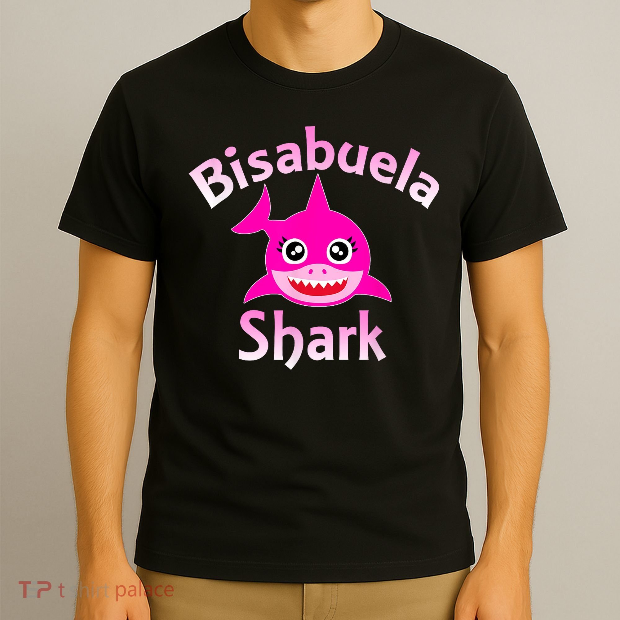 Bisabuela Shark Spanish Great Grandma Retro T-Shirt