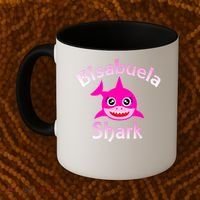 Bisabuela Shark Spanish Great Grandma Retro Coffee Mug thumb 2