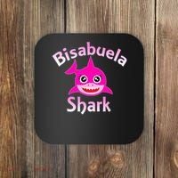 Bisabuela Shark Spanish Great Grandma Retro Coaster thumb 0