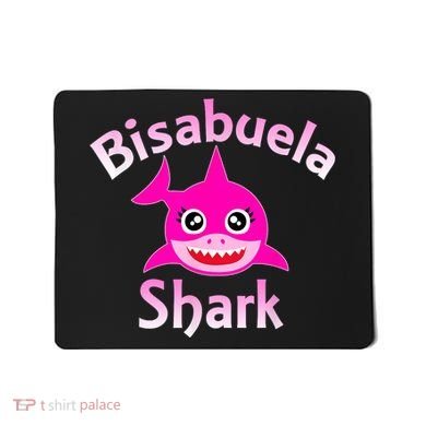 Bisabuela Shark Spanish Great Grandma Retro Mousepad