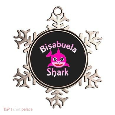 Bisabuela Shark Spanish Great Grandma Retro Ornament