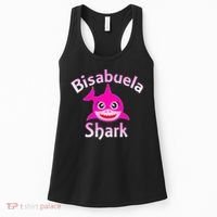 Bisabuela Shark Spanish Great Grandma Retro Women's Tank Top thumb 0