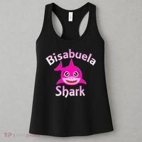Bisabuela Shark Spanish Great Grandma Retro Women's Tank Top thumb 3