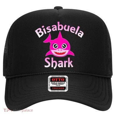 Bisabuela Shark Spanish Great Grandma Retro Hat