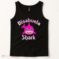 Bisabuela Shark Spanish Great Grandma Retro Tank Top thumb 2