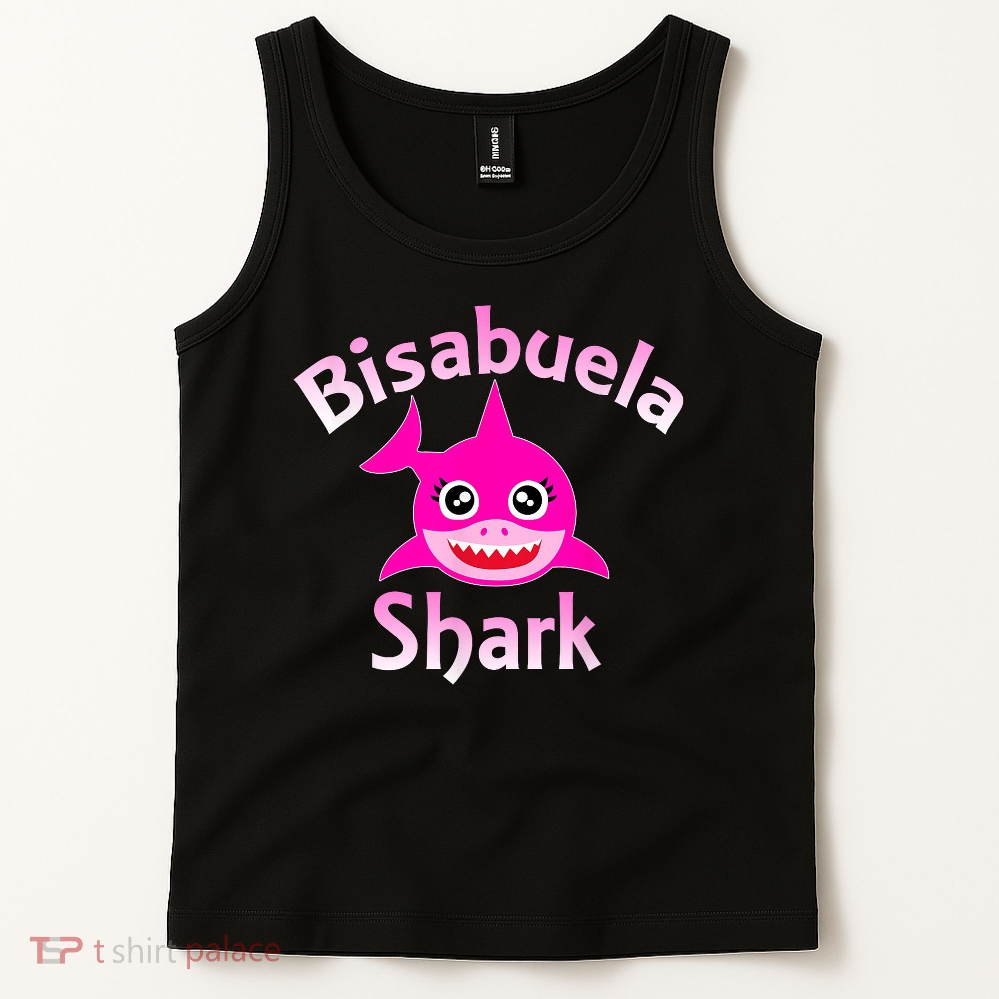 Bisabuela Shark Spanish Great Grandma Retro Tank Top