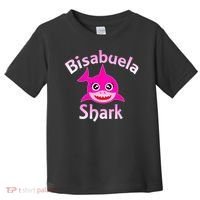 Bisabuela Shark Spanish Great Grandma Retro Toddler T-Shirt thumb 0