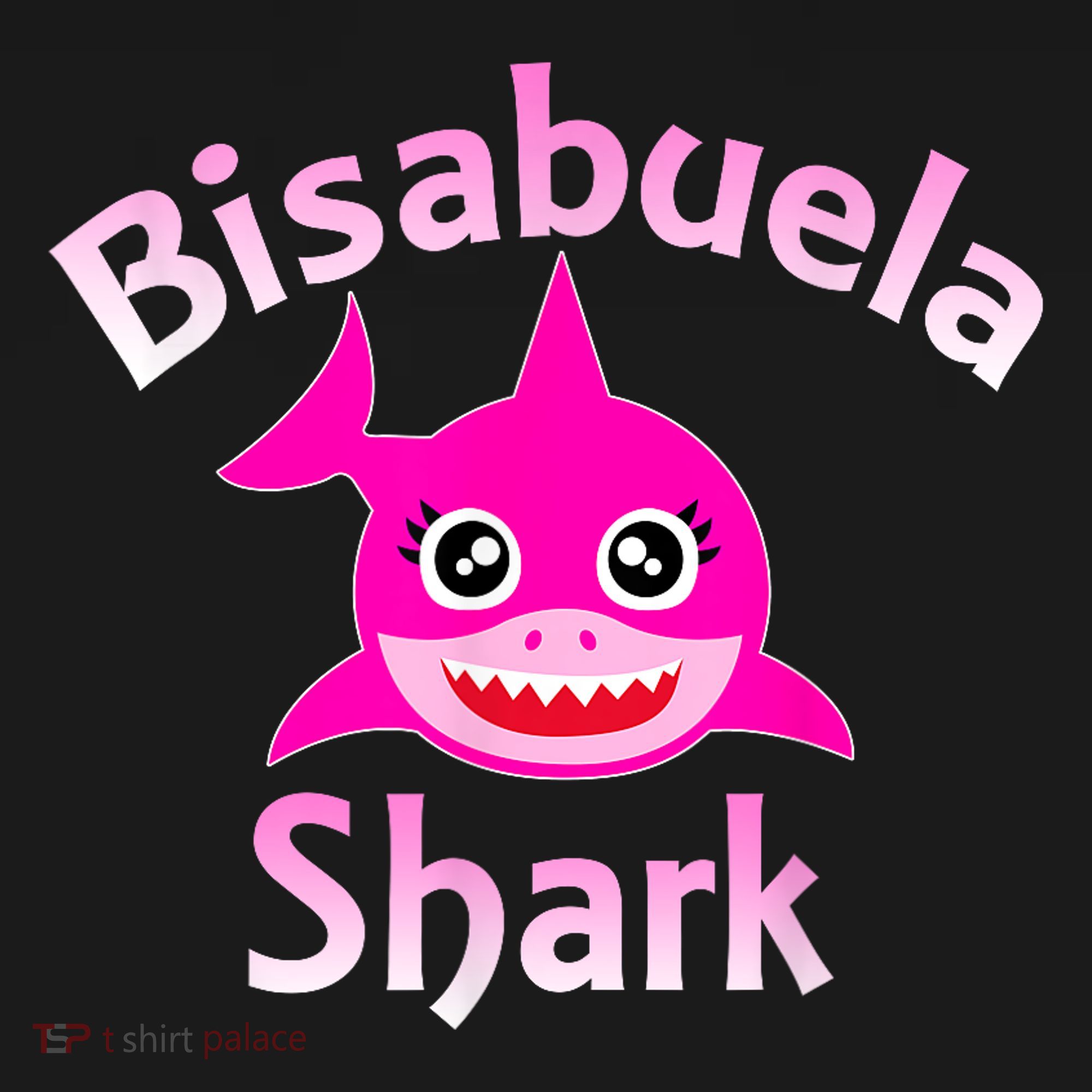 Bisabuela Shark Spanish Great Grandma Retro Women's T-Shirt