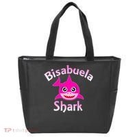 Bisabuela Shark Spanish Great Grandma Retro Tote Bag thumb 0