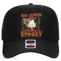 Boot Scootin Spooky Western Halloween Ghost Spooky Season Meaningful Gift Hat thumb 0