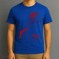 Blood Splatter Spatter Fake Bloody Halloween Zombie Victim T-Shirt thumb 3