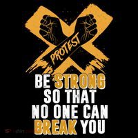 Be Strong So That No One Can Break You Bucket Hat thumb 4