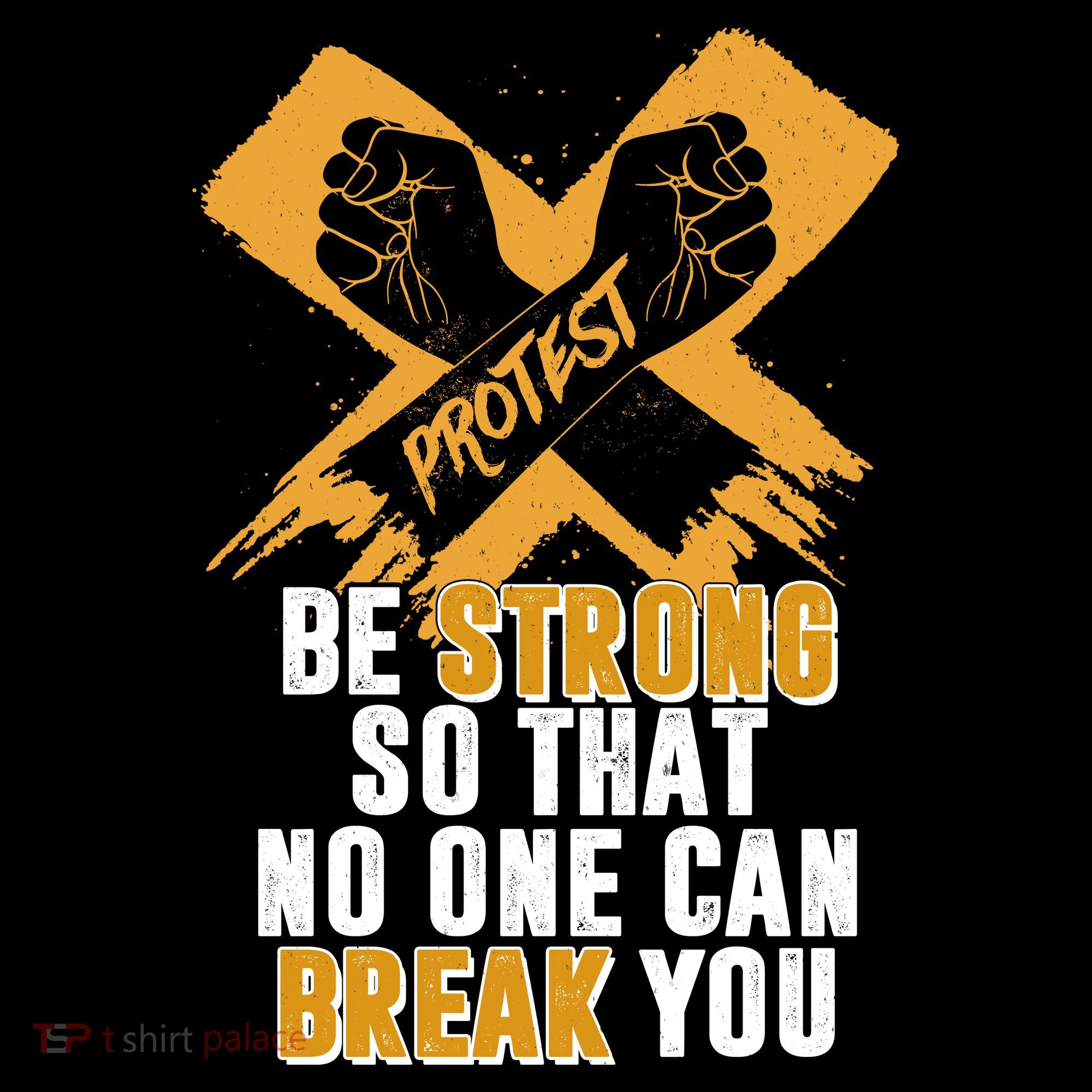 Be Strong So That No One Can Break You Bucket Hat