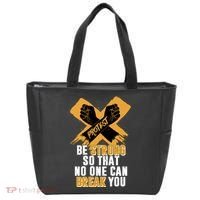 Be Strong So That No One Can Break You Tote Bag thumb 0