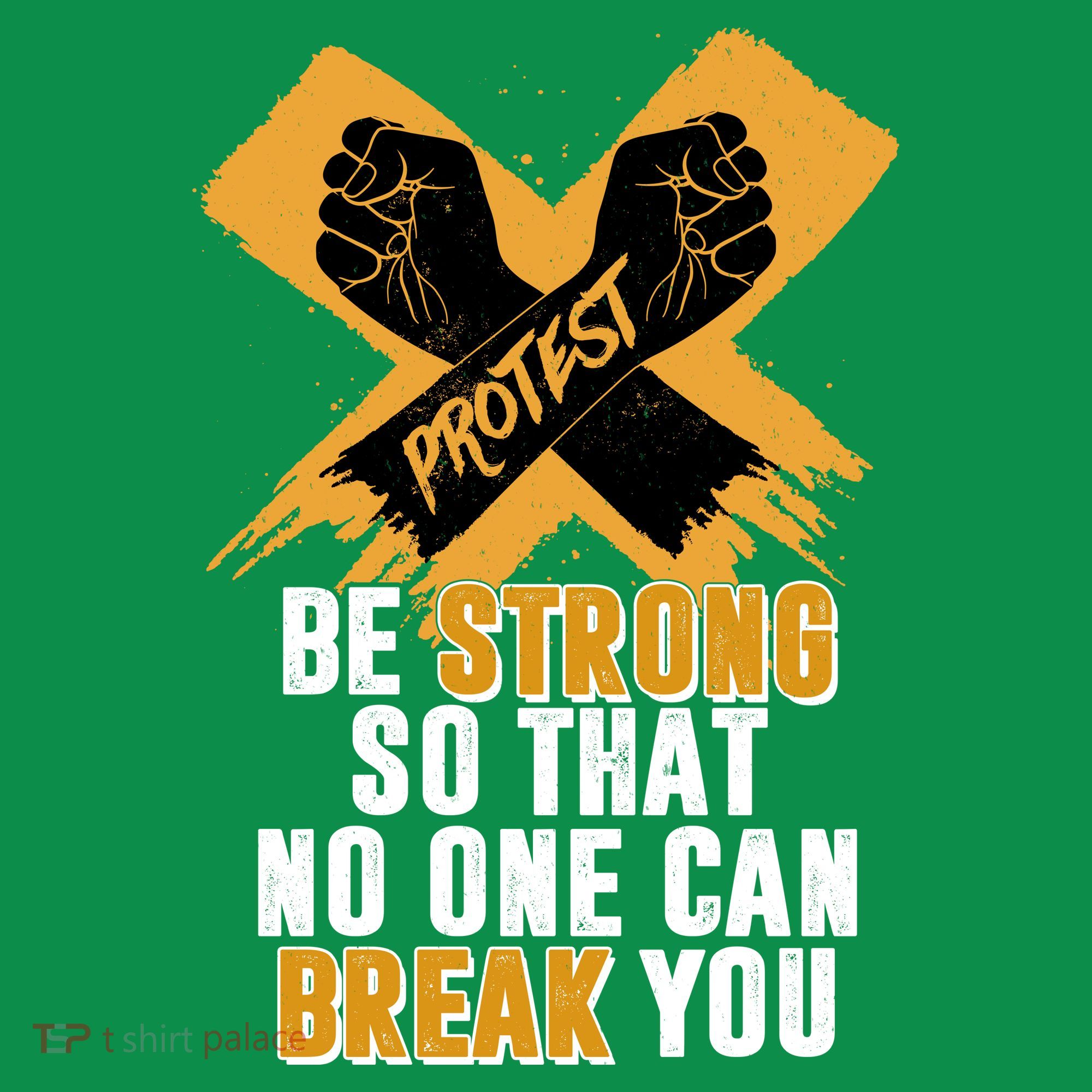 Be Strong So That No One Can Break You Baby Bodysuit