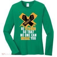 Be Strong So That No One Can Break You Women's Long Sleeve Shirt thumb 0