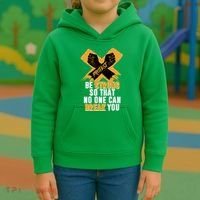Be Strong So That No One Can Break You Kids Hoodie thumb 3