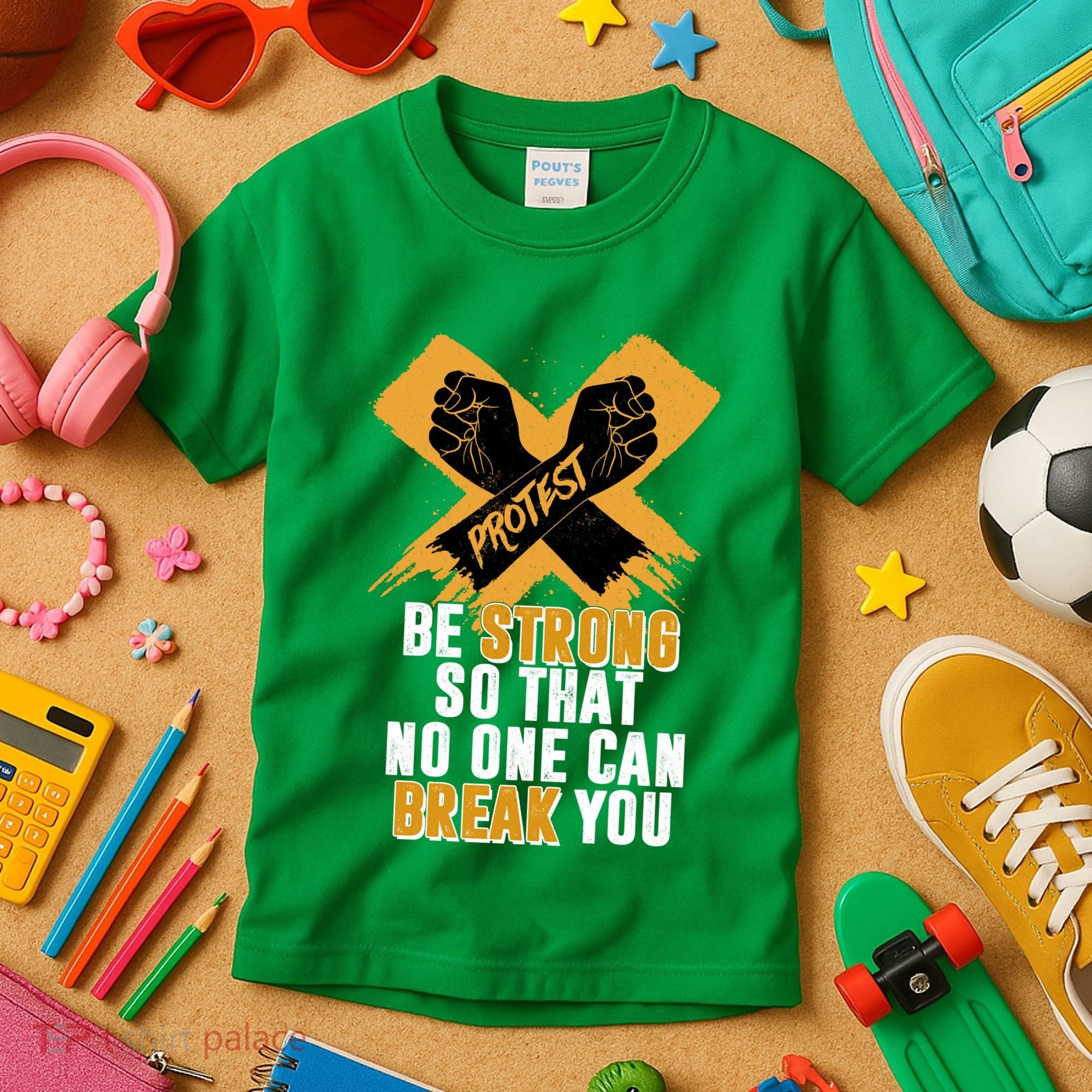 Be Strong So That No One Can Break You Kids T-Shirt