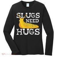 Banana Slug – Slug Species Science Banana Slug Expert Women's Long Sleeve Shirt thumb 0