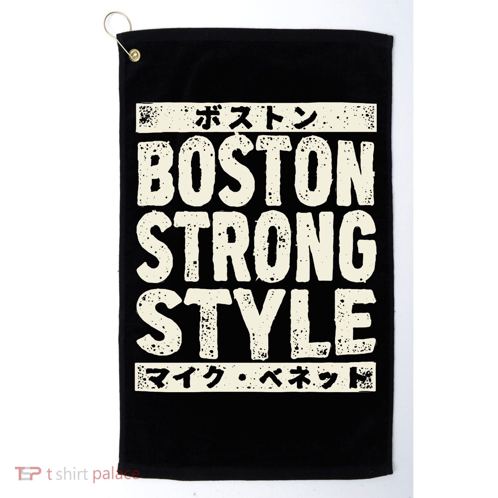 Boston Strong Style Golf Towel