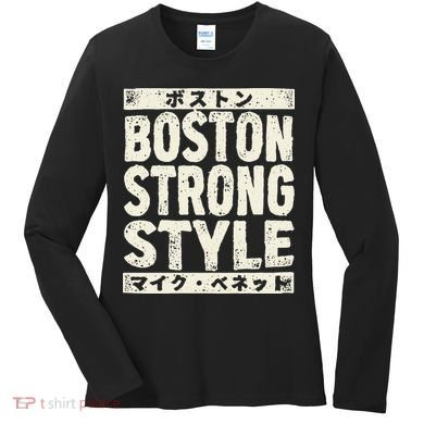 Boston Strong Style Women's Long Sleeve Shirt