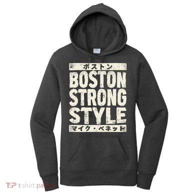 Boston Strong Style Women's Hoodie