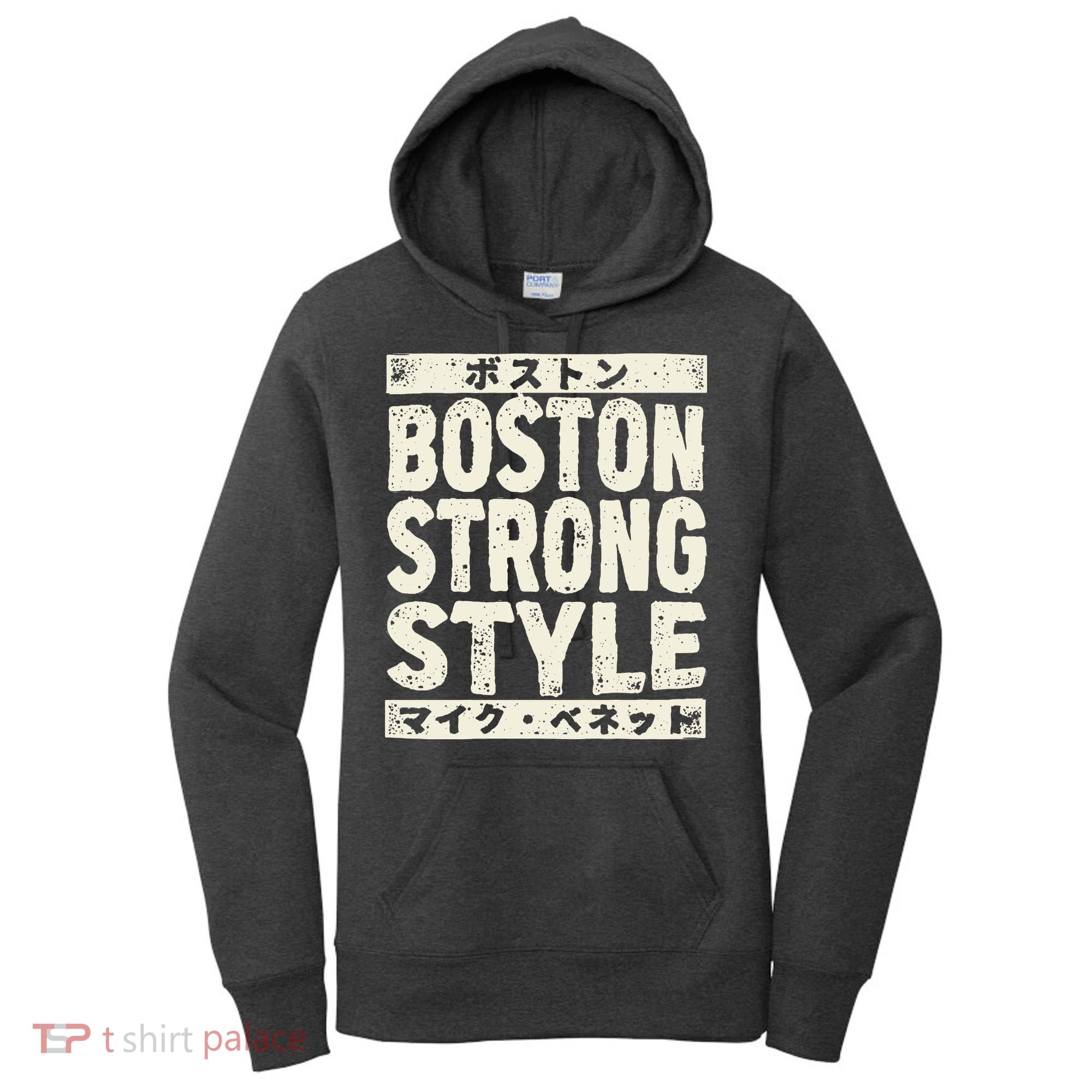 Boston Strong Style Women's Hoodie