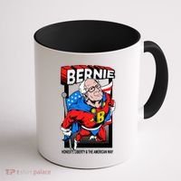 Bernie Sanders Superhero To The Rescue Coffee Mug thumb 1