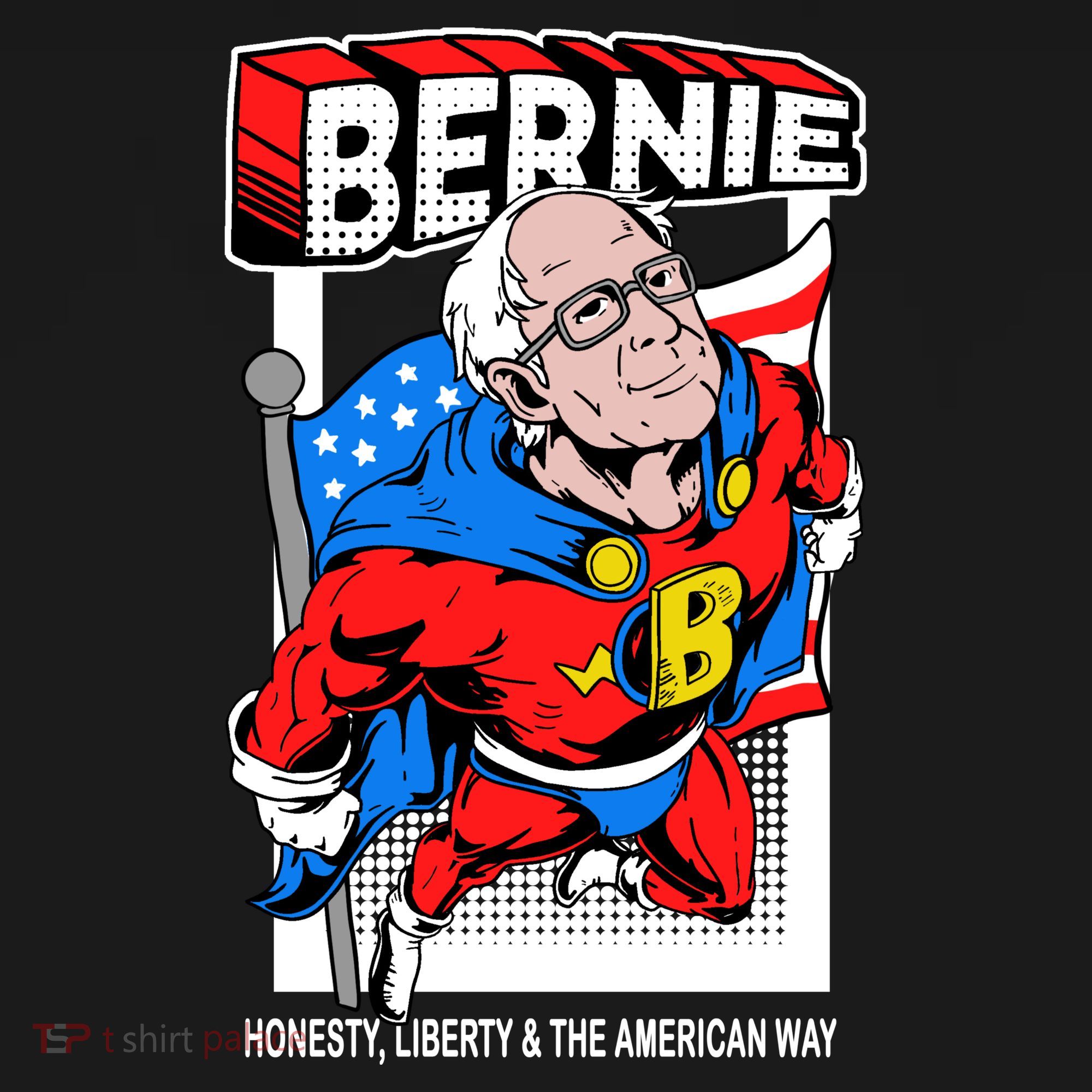 Bernie Sanders Superhero To The Rescue Women's Hoodie