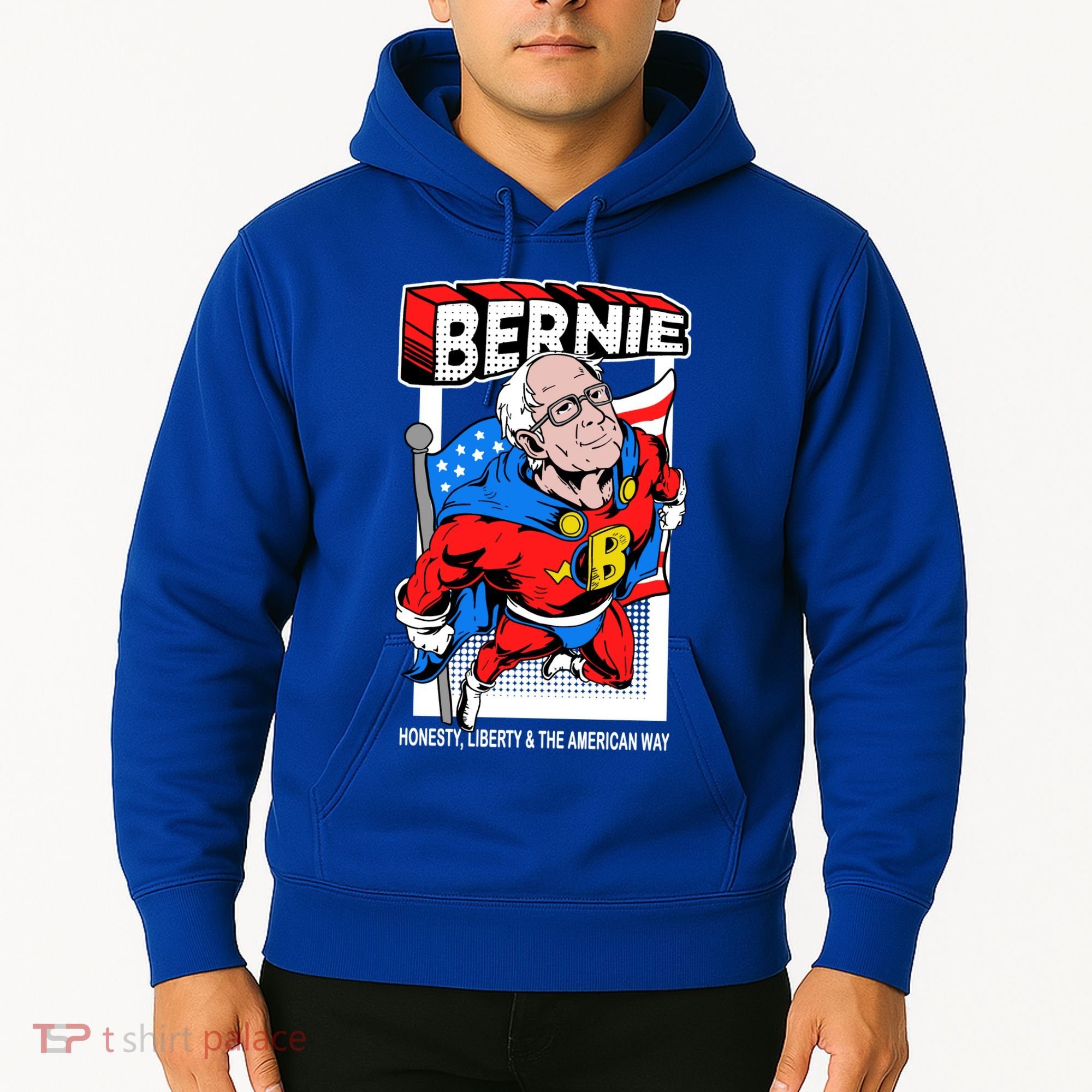 Bernie Sanders Superhero To The Rescue Hoodie