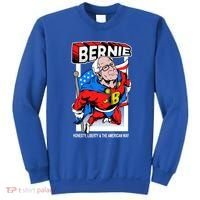 Bernie Sanders Superhero To The Rescue Sweatshirt thumb 0