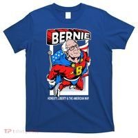 Bernie Sanders Superhero To The Rescue T-Shirt thumb 0