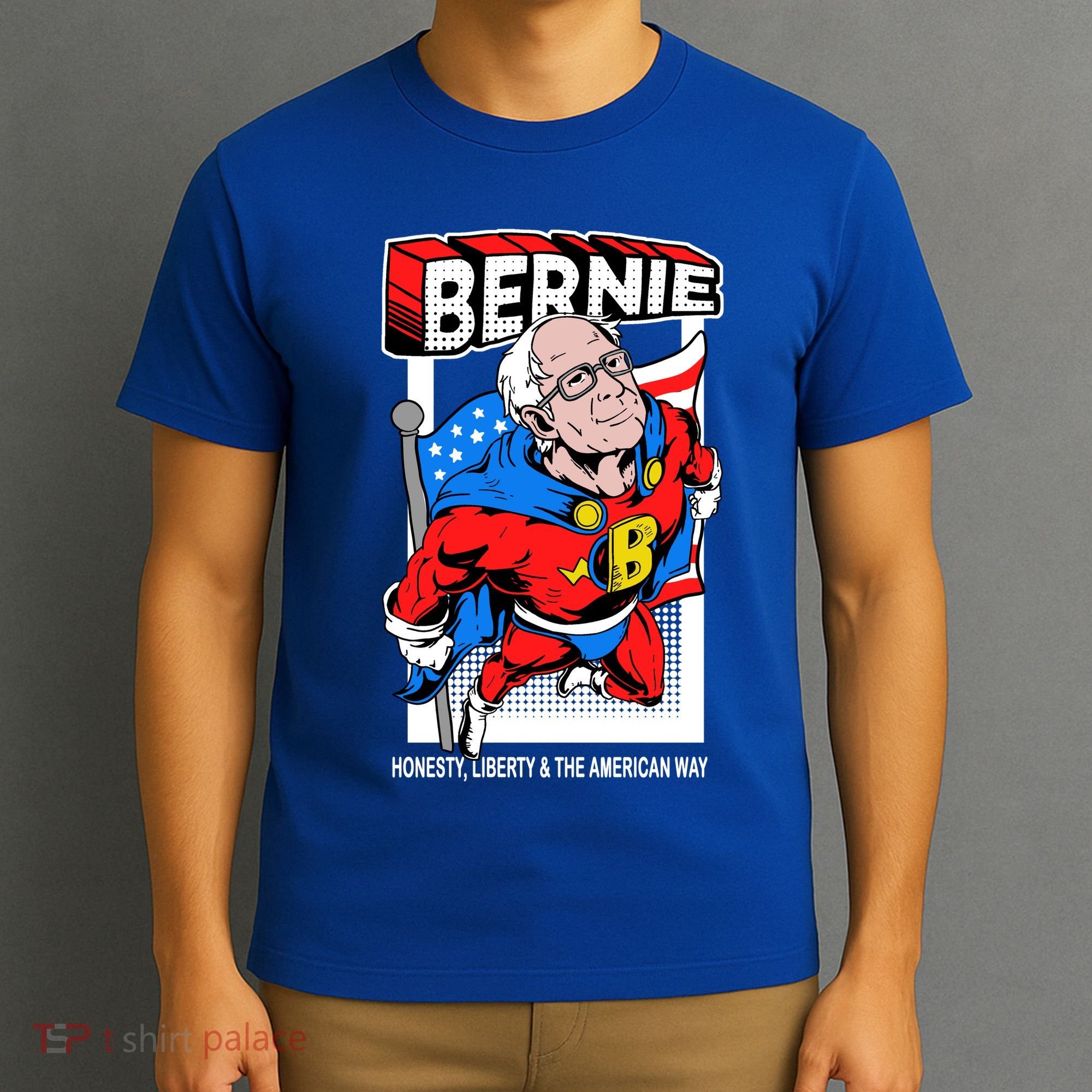 Bernie Sanders Superhero To The Rescue T-Shirt