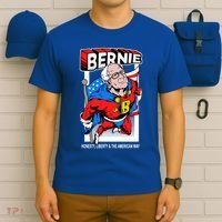 Bernie Sanders Superhero To The Rescue T-Shirt thumb 6