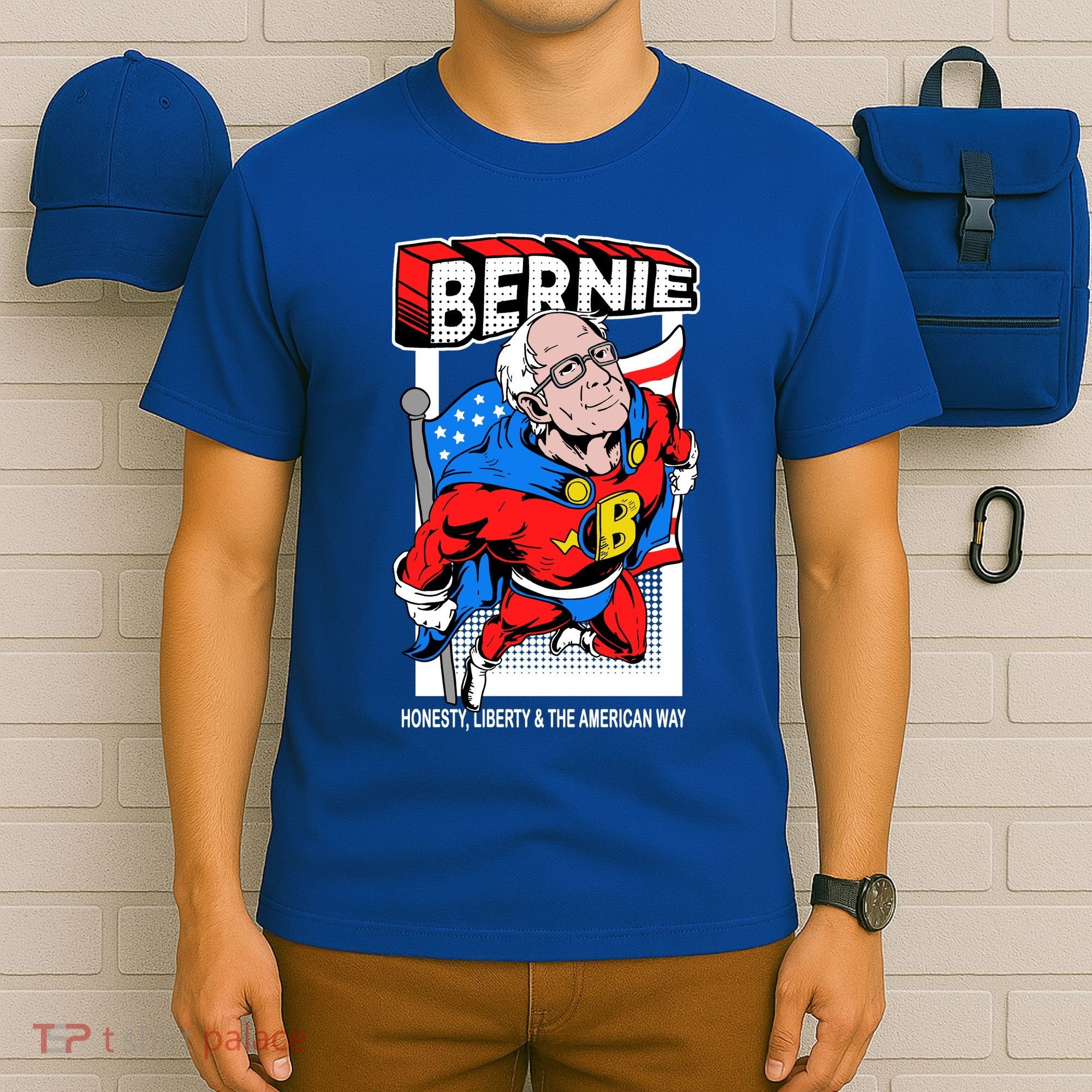 Bernie Sanders Superhero To The Rescue T-Shirt