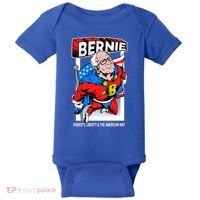 Bernie Sanders Superhero To The Rescue Baby Bodysuit thumb 0
