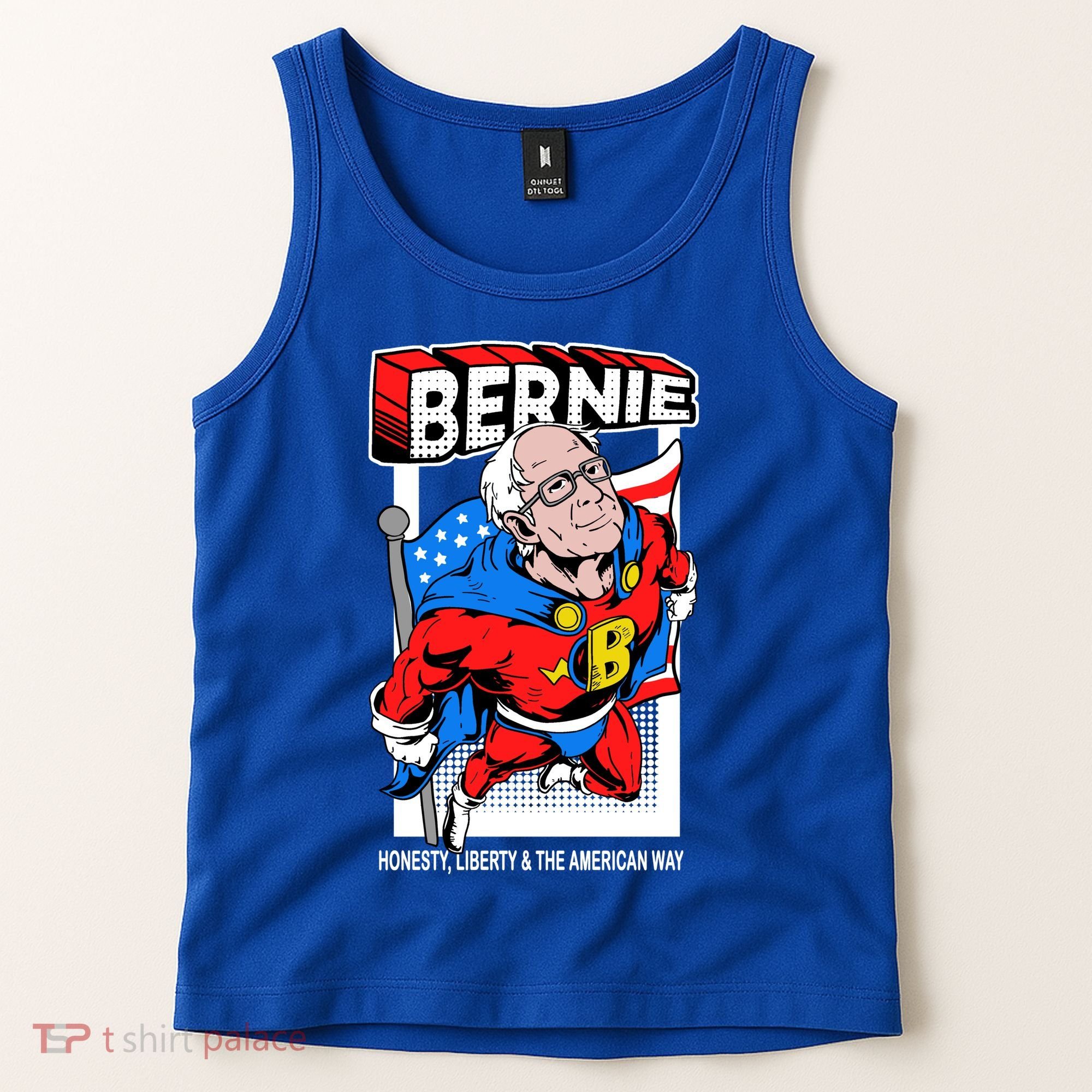 Bernie Sanders Superhero To The Rescue Tank Top